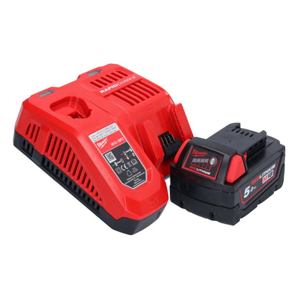 Milwaukee M18 FSAG115X-501 Meuleuse d'angle sans fil 18 V 115 mm Brushless + 1x batterie 5,0 Ah + chargeur