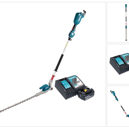 Makita DUN 500 WRM Taille-haies sans fil 18 V 50 cm Brushless + 1x batterie 4,0 Ah + chargeur