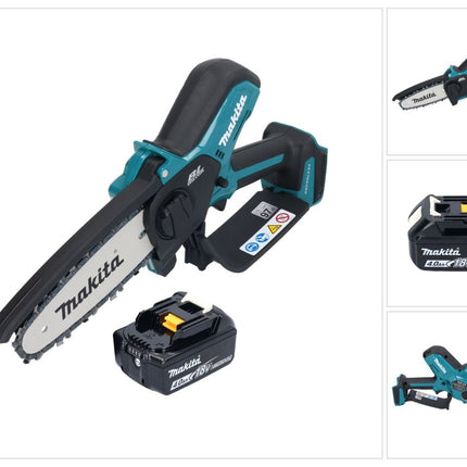 Makita DUC 150 M Tronconneuse d'elagage sans fil 18 V 15 cm Brushless + 1x batterie 4,0 Ah - sans chargeur