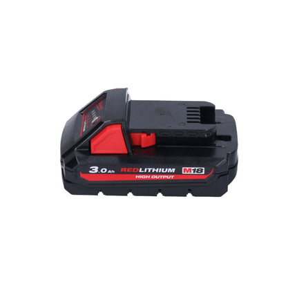 Milwaukee M18 BLHX-301X Marteau perforateur burineur sans fil 18 V 2,3 J Brushless + 1x Batterie 3,0 Ah + HD-Box - ohne Ladegert