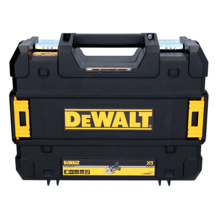 DeWalt DCW 682 NT Brosseuse à plat sans fil 18 V 102 x 20 mm Brushless + 1x batterie 4,0 Ah + TSTAK - sans chargeur