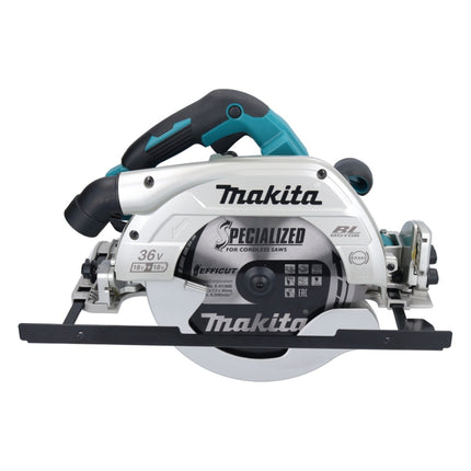 Makita DHS 900 M2U scie circulaire portative sans fil 36 V ( 2x 18 V ) 235 mm Brushless + 2x batterie 4,0 Ah + adaptateur Bluetooth - sans kit de chargement