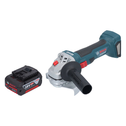 Bosch GWS 18V-7 Professional Meuleuse angulaire sans fil 18 V 125 mm Brushless + 1x batterie 4,0 Ah - sans chargeur