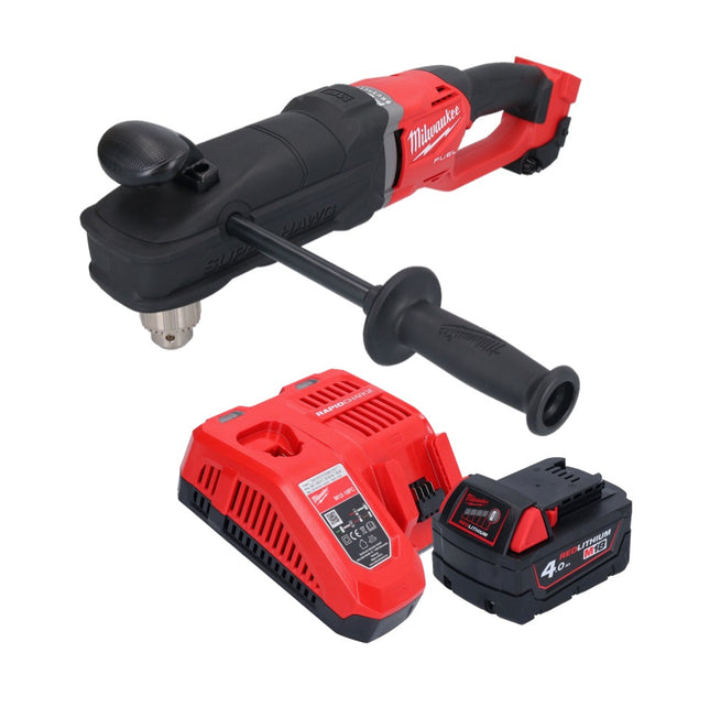 Milwaukee M18 FRAD2-401 Perceuse d'angle sans fil 18 V 122 Nm Brushless + 1x batterie 4,0 Ah + chargeur