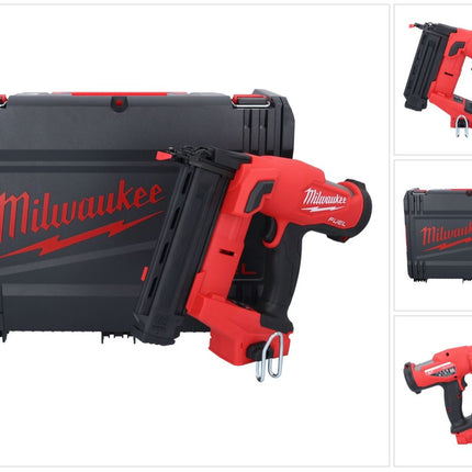 Cloueur sur batterie Milwaukee M18 FN18GS-0X 18 V 16 - 54 mm + HD Box (4933471409) - sans batterie, sans chargeur