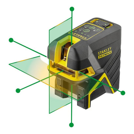 STANLEY Lasers à lignes croisées FatMax® 30 (50 m avec récepteur) / points : 45 m ( 8000504177 )