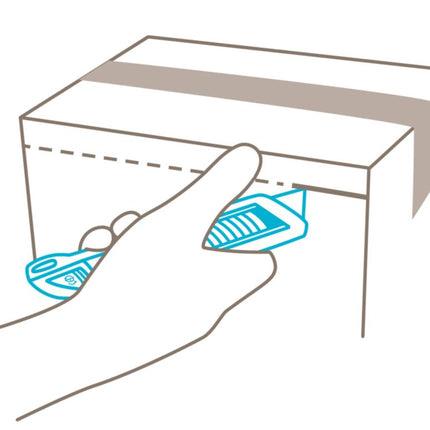 MARTOR Couteau de sécurité SECUNORM 500 L. 143 mm l. 16 mm H. 36 mm ( 4000818066 )