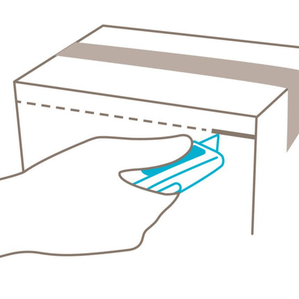 MARTOR Couteau de sécurité SECUPRO MEGASAFE L. 153 mm l. 26 mm H. 38 mm ( 4000817954 )