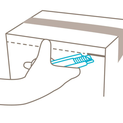 MARTOR Couteau de sécurité SECUNORM 175 L. 109,5 mm l. 13,5 mm H. 34 mm ( 4000817981 )
