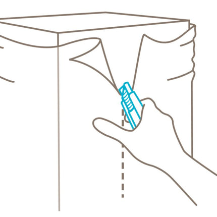 MARTOR Couteau de sécurité SECUNORM 175 L. 109,5 mm l. 13,5 mm H. 34 mm ( 4000817981 )