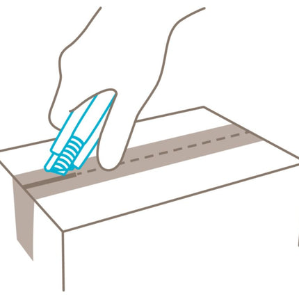 MARTOR Couteau de sécurité SECUNORM 175 L. 109,5 mm l. 13,5 mm H. 34 mm ( 4000817981 )