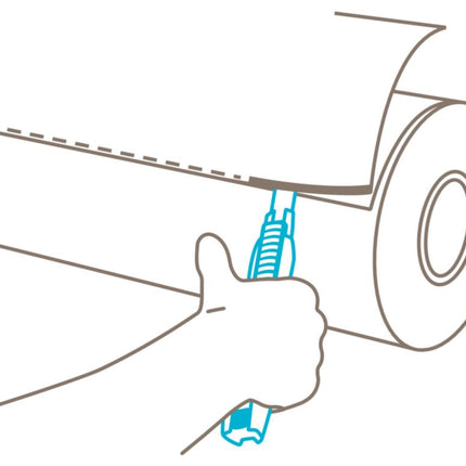 MARTOR Couteau de sécurité SECUNORM 380 L. 170,5 mm l. 20 mm H. 34 mm ( 4000817833 )