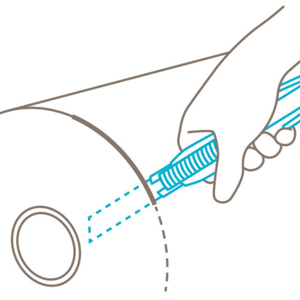 MARTOR Couteau de sécurité SECUNORM 380 L. 170,5 mm l. 20 mm H. 34 mm ( 4000817833 )