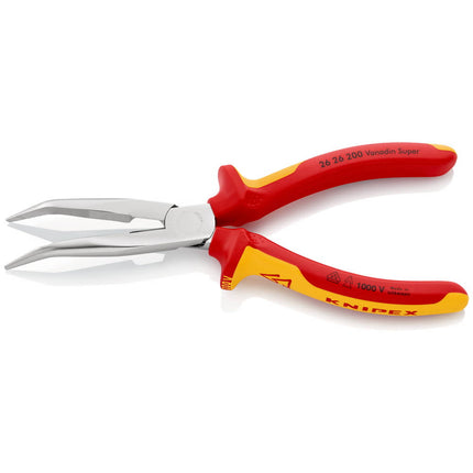 KNIPEX Pince à becs plats, ronds  longueur 200 mm ( 4000810375 )