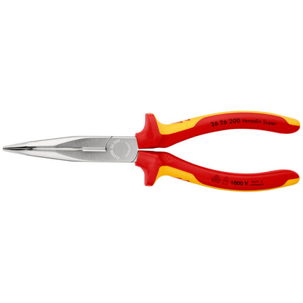 KNIPEX Pince à becs plats, ronds  longueur 200 mm ( 4000810375 )