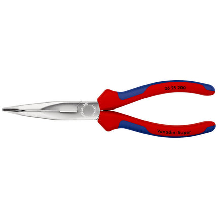 KNIPEX Pince à becs plats, ronds  longueur 200 mm chromé ( 4000810367 )