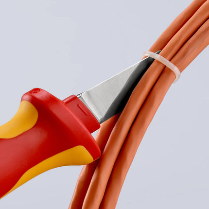 KNIPEX Couteau à câbles  longueur 190 mm longueur lame 50 mm ( 4000817819 )