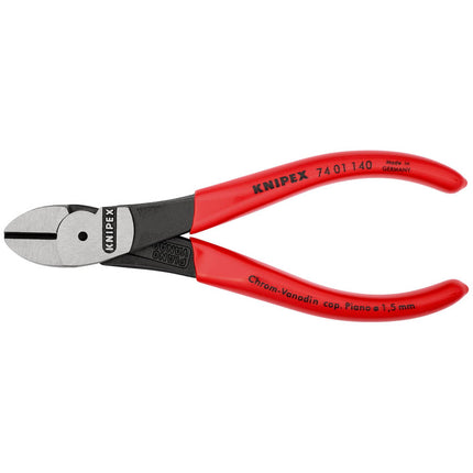KNIPEX Coupeuse latér. diag. à forte démultipl.  longueur 140 mm ( 4000794229 )