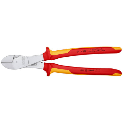 KNIPEX Coupeuse latér. diag. à forte démultipl.  longueur 250 mm ( 4000810172 )