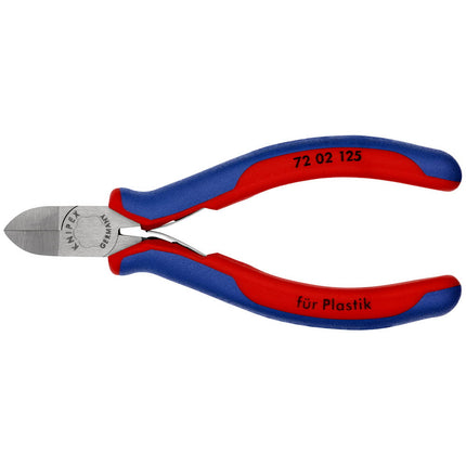 KNIPEX Pince coupante diagonale pour plastique DIN ISO 5743 longueur totale 125 mm ( 4000794228 )
