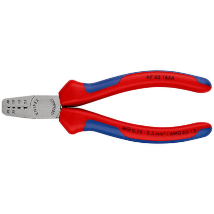 KNIPEX Pince pour embouts de câble  longueur totale 145 mm ( 4000810490 )