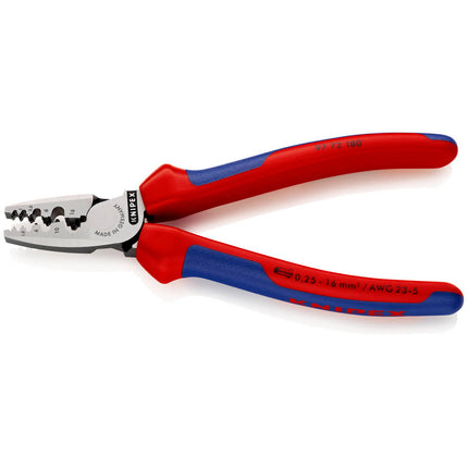 KNIPEX Pince pour embouts de câble  longueur totale 180 mm ( 4000810647 )