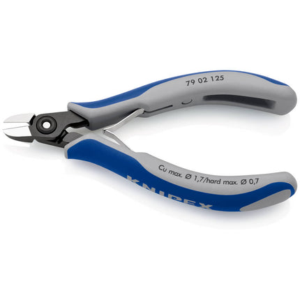 KNIPEX Pince coupante électronique de précision  longueur 125 mm forme 0 ( 4000810820 )