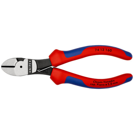 KNIPEX Coupeuse latér. diag. à forte démultipl.  longueur 160 mm ( 4000810185 )