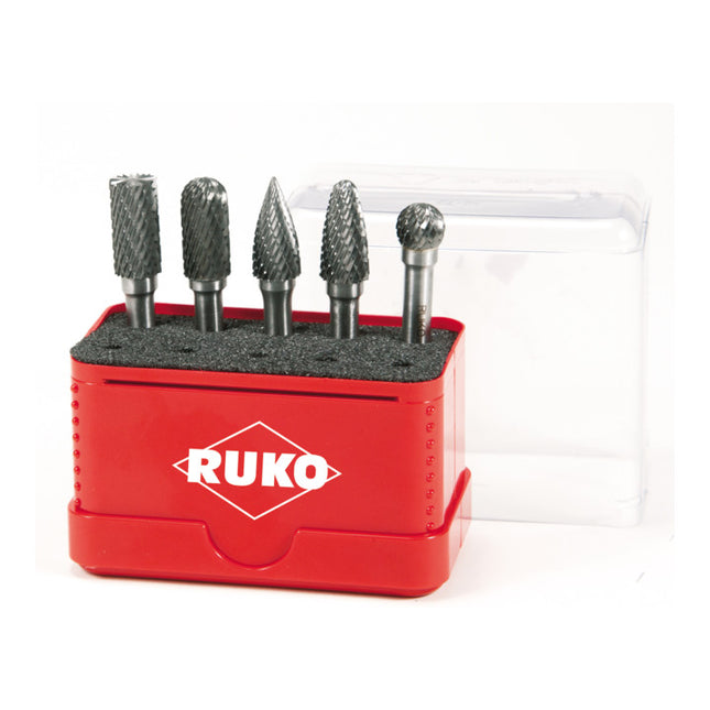 RUKO Jeu de fraises sur tige  D. de la tige 6 mm 5 pièces ( 8000421357 )