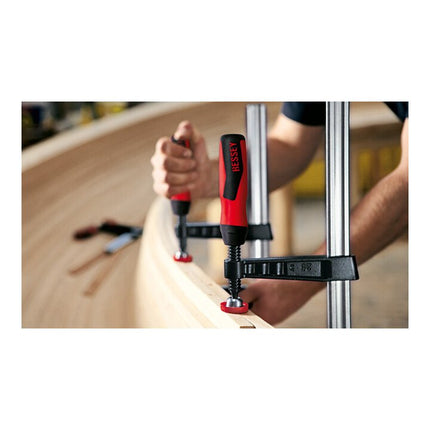 BESSEY Serre-joint en fonte malléable TG-2K envergure 250 mm col de cygne 120 mm ( 4000831763 )