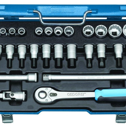 GEDORE Jeu de clés à douille D 19 IMU-10 27 pièces 1/2 po. ( 4000821568 )