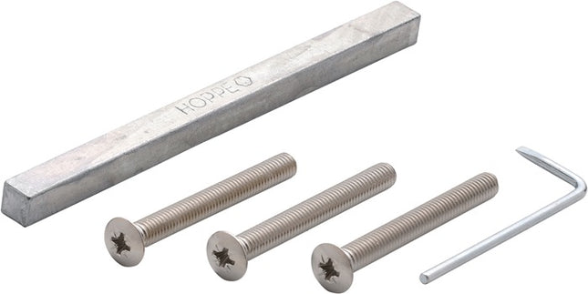 Kit de fixation HOPPE D/D goupille rapide 2410/3410 garnitures anti-poussoir 8 x 150 mm ( 3000209236 )