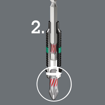 WERA Embout 867/1 BTZ 1/4 po. T 30 longueur 25 mm ( 4000829539 )