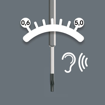 WERA Tournevis dynamométrique 300 IP 8 1,2 Nm ( 4000827962 )