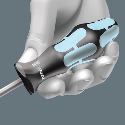 WERA Jeu de tournevis en acier inoxydable 2224/3350/3355/6 6 pièces fente/PH/PZD ( 4000828284 )