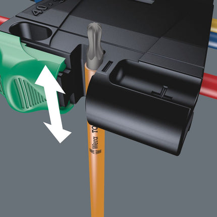 WERA Jeu de clés mâles coudées 967 SPKL 9 pièces T8 - T40 ( 4000825553 )