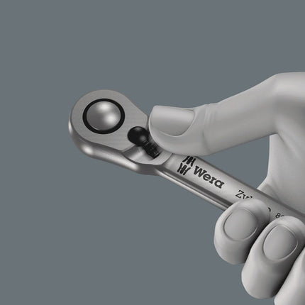 WERA Jeu de clés à douilles 8100 SA 8 Zyklop 28 pièces 1/4 ″ ( 4000821659 )