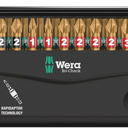 WERA Assortiment d'embouts Bit-Check Diamond 1 30 pièces ( 4000829904 )