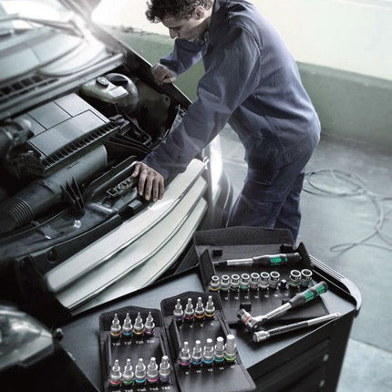 WERA Jeu de clés à douille 8006 SC 1 14 pièces 1/2 po. ( 4000821145 )