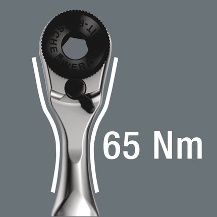 WERA Jeu de clés à douille KK Zyklop Mini 2 27 pièces 1/4 po. ( 4000829906 )