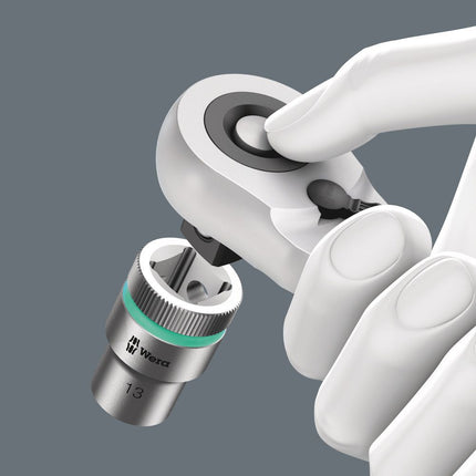 WERA Cliquet réversible à levier 8006 Zyklop Hybrid C 1/2 po. 72 dents ( 4000821143 )