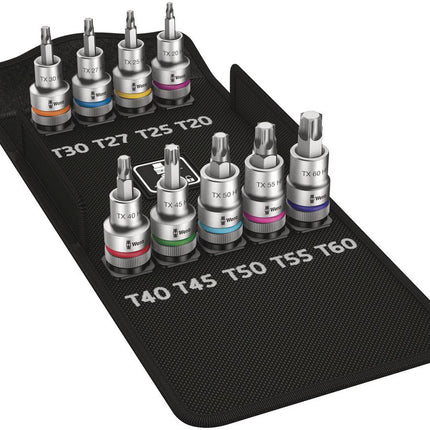 WERA Jeu de clés à douille 8767 C TX HF 1 9 pièces ( 4000821148 )