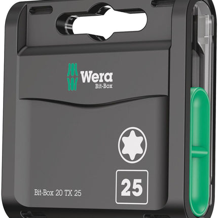 WERA Grand paquet d'embouts  1/4 po. T 25 longueur 25 mm ( 4000829009 )