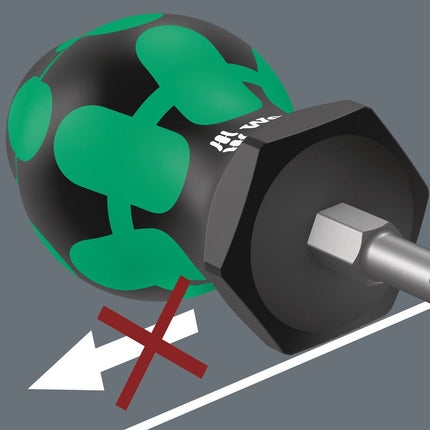 WERA Tournevis 335 Stubby largeur de coupe 5,5 mm ( 4000827015 )