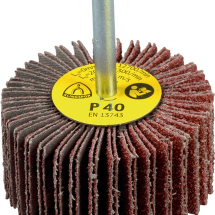 KLINGSPOR Roues à lamelles KM 613 Ø30xH10mm Granulométrie 100 ( 8000352730 )