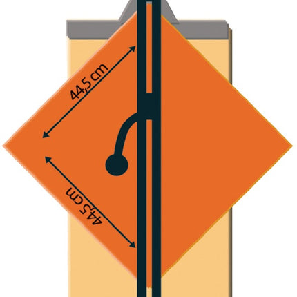 HUFA Carrelette HUFA Profi L630xD20 mm ( 4000817045 )