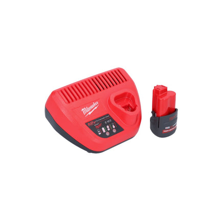 Milwaukee M12 BCST-251 Agrafeuse sans fil 12 V 19 x 25,4 mm + 1x batterie 2,5 Ah + chargeur