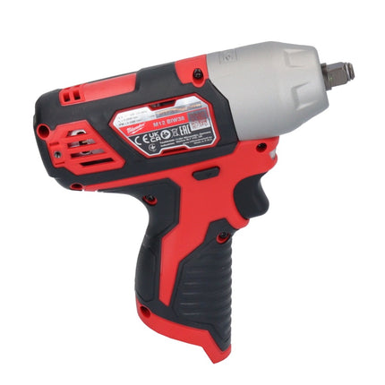 Milwaukee M12 BIW38-252 Clé à choc sans fil 12 V 135 Nm 3/8 + 2x batterie 2,5 Ah + chargeur