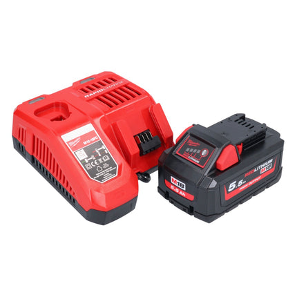 Milwaukee M18 FN16GA-551 cloueur sans fil 18 V 32 - 64 mm Brushless + 1x batterie 5,5 Ah + kit chargeur