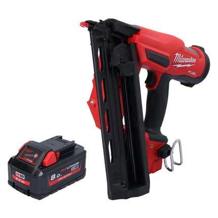 Milwaukee M18 FN16GA-801 Cloueur sans fil 18 V 32 - 64 mm Brushless + 1x batterie 8,0 Ah - sans chargeur